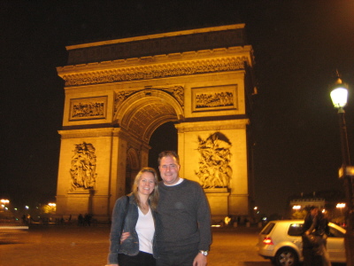 Paris at night
