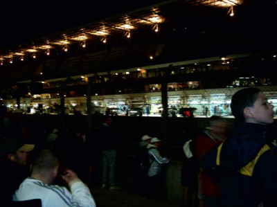 Pits at night